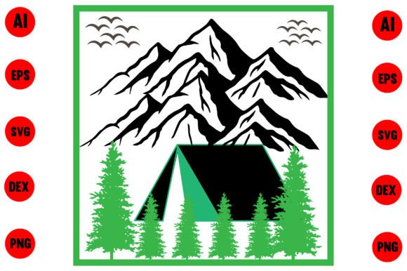 Download Camping Vector and Illustration Design - Illustration Collection