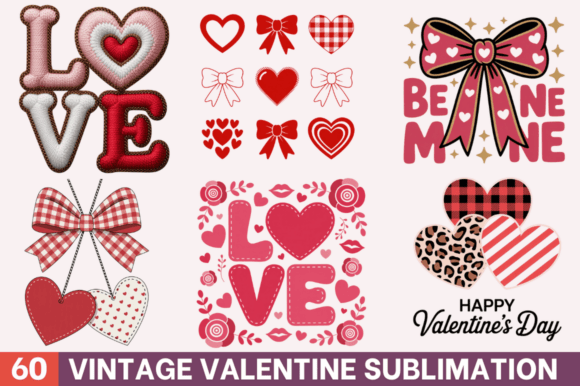 Download Vintage Valentines Sublimation Designs - Valentines sublimation designs Collection