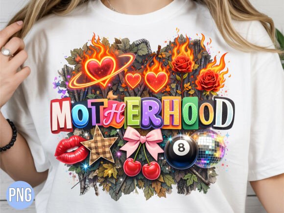 Download Motherhood Disco Cherry Lips PNG Shirt - Lips Collection