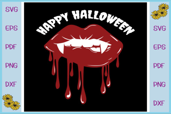 Download Dripping Lips Halloween - Lips Collection
