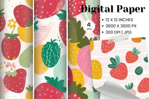 Download Fruit Background Menu Illustration_20 - Illustration Collection