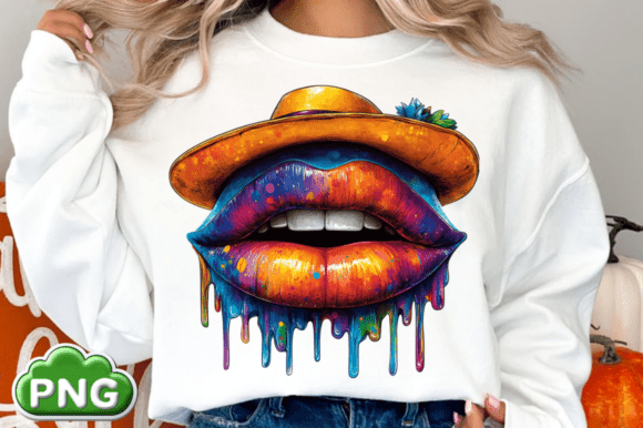 Download Cinco De Mayo Dripping Lips PNG, Fiesta - Lips Collection
