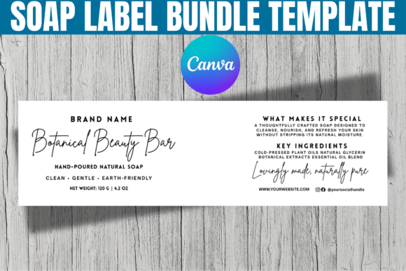 Download Editable Belly Band Soap Packaging - Band Collection